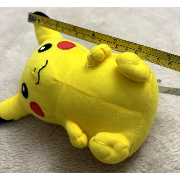 Official Licensed Pokemon Pikachu Plush Stuffed Animal Toy 6.5" - Picture 5 of 6